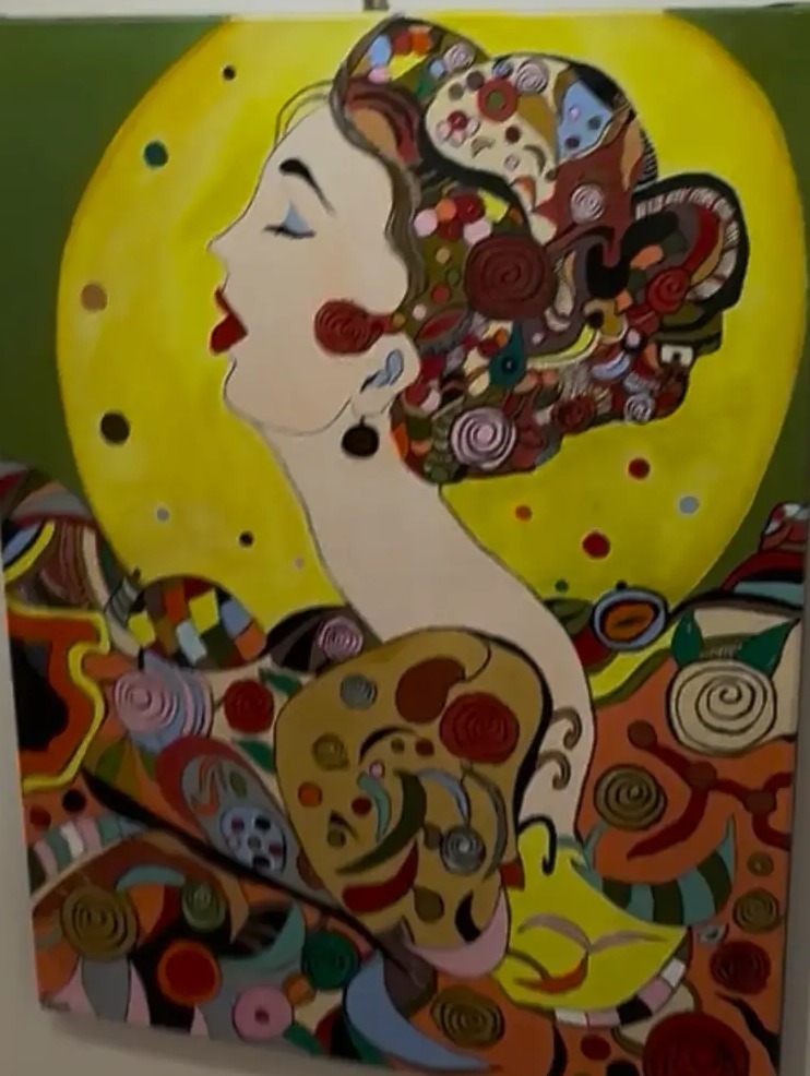 Casablanca, a painting by Gerasis Dimitris